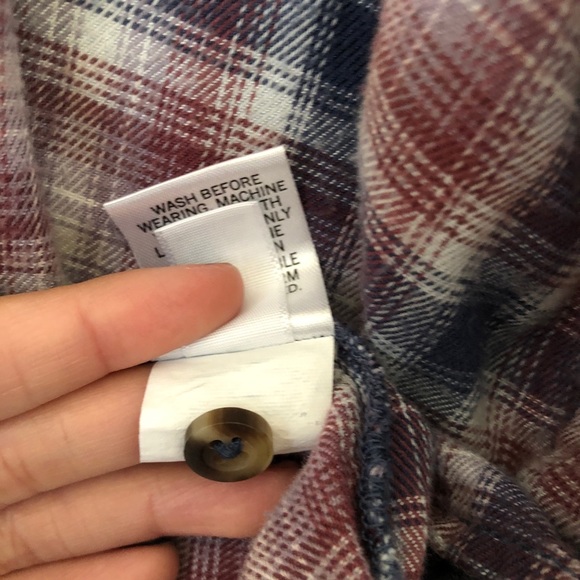 MUDD | Front Tie Flannel - Picture 6 of 7